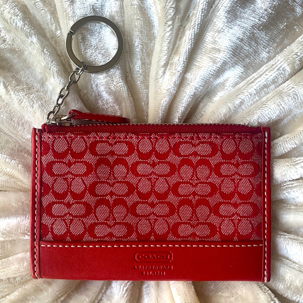 Coach Cardholder and Keychain